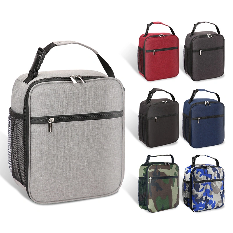 Insulated Pail Reusable Thermal Soft Leakproof Tote Travel Picnic Lunch Box