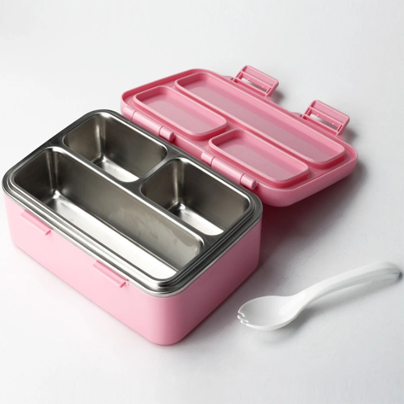 304 Stainless Steel Food Carrier Insulated Student Lunch Box