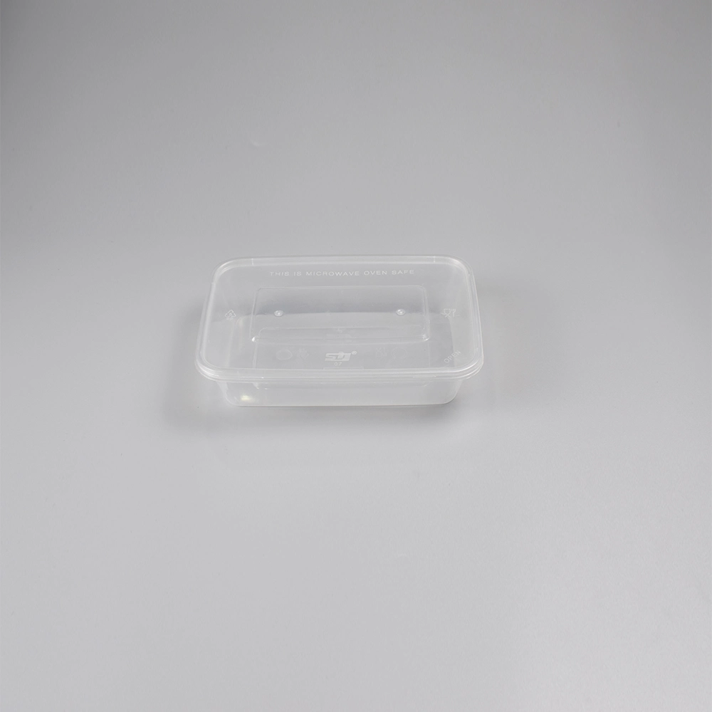 PP Plastic Tiffin Lunch Box Microwaveable Disposable Fast Food Container Food Box Lunch