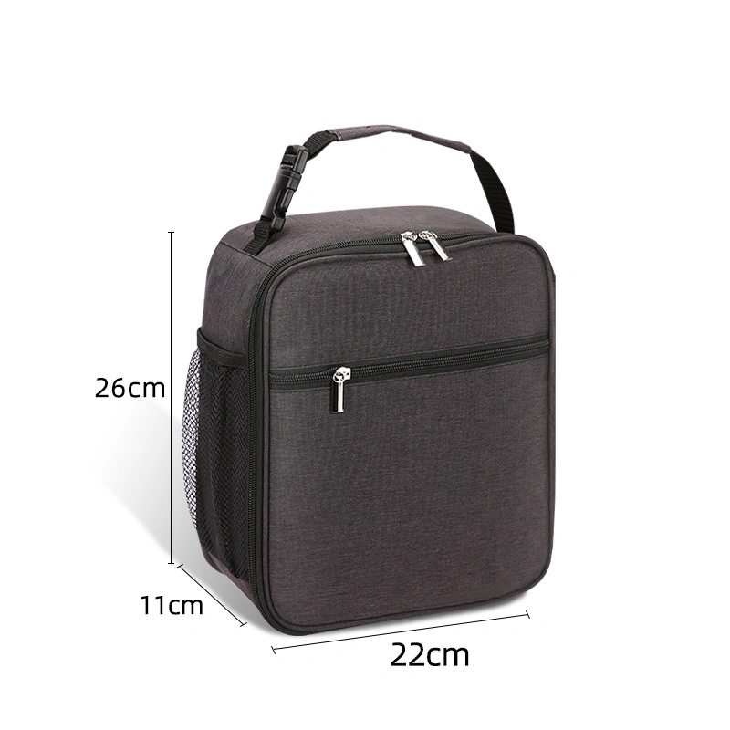 Insulated Pail Reusable Thermal Soft Leakproof Tote Travel Picnic Lunch Box