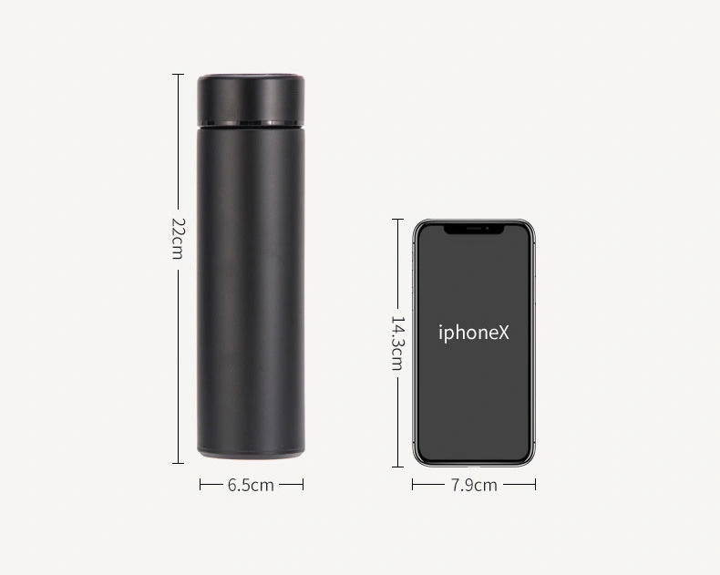 Yiwu Buying Sourcing Agent Stainless Steel Tumbler Digital Vacuum Flasks Promotional Business Gift Smart Water Bottle